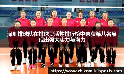 深圳排球队在排球灵活性排行榜中荣获第八名展现出强大实力与潜力